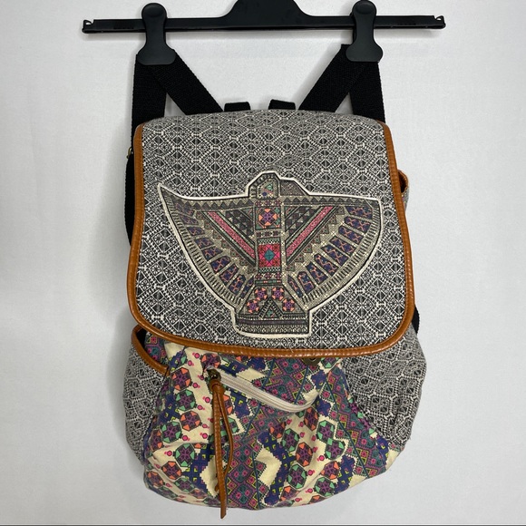 Mossimo Supply Co. Handbags - Mossimo tribal all over print back pack bag